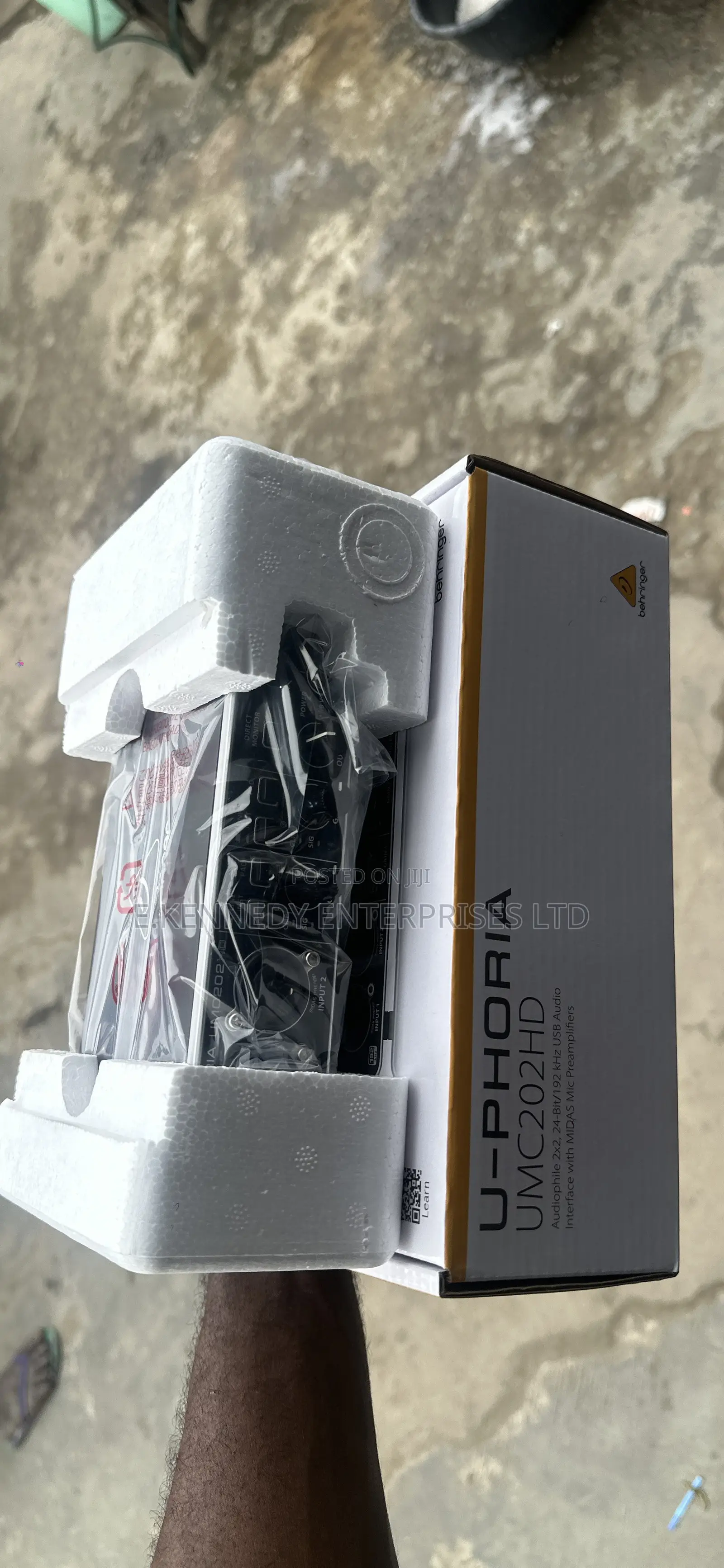 Behringer U-Phoria UMC202HD Audio Interface Soundcard