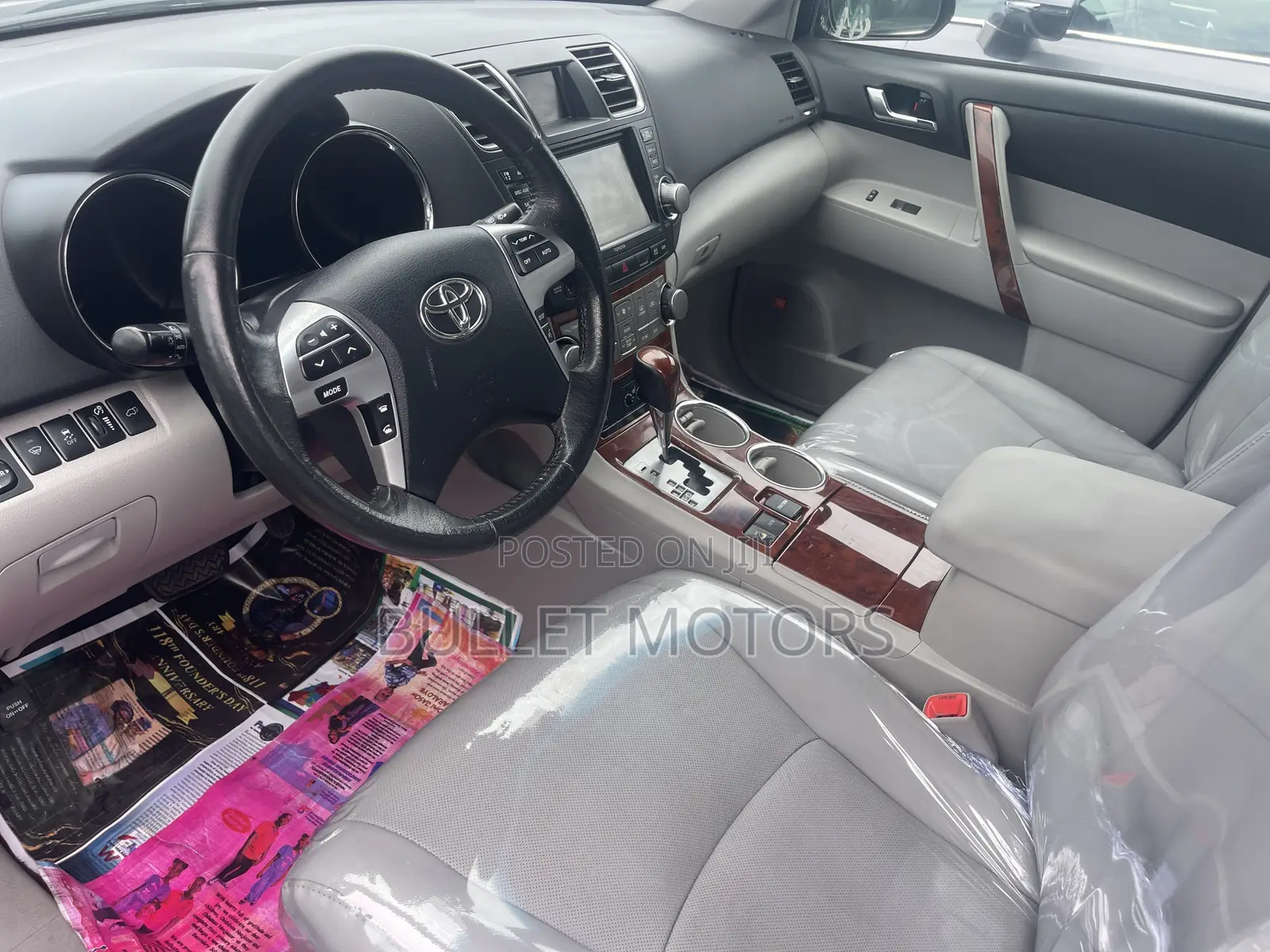 Toyota Highlander Limited 3.5l 4WD 2013 Black