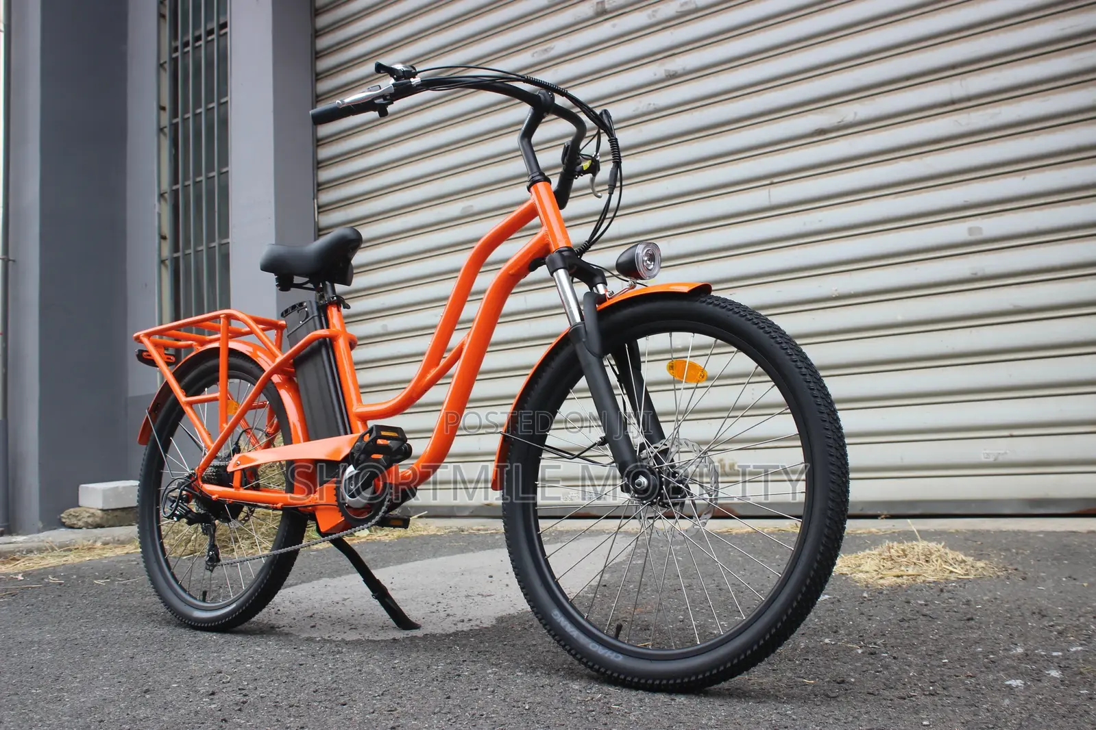 500W Heavy-Duty Electric Cargo Bicycle for Delivery - Jara