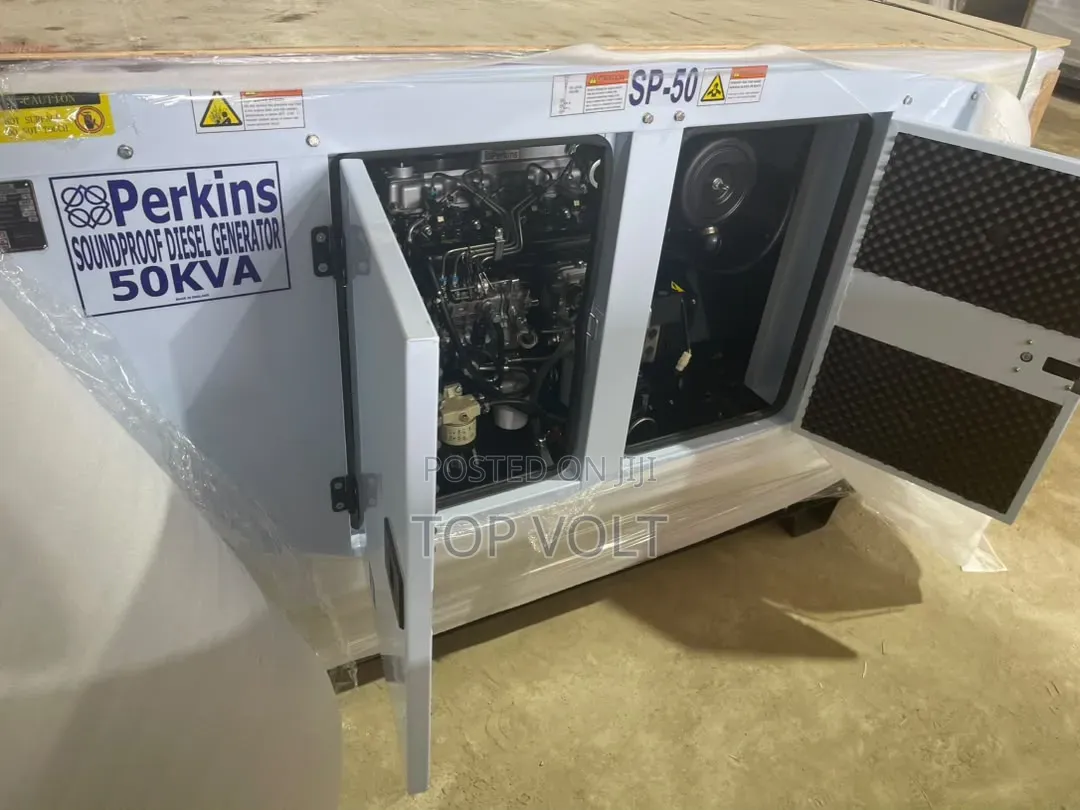 50KVA Soundproof Generator for Construction Sites