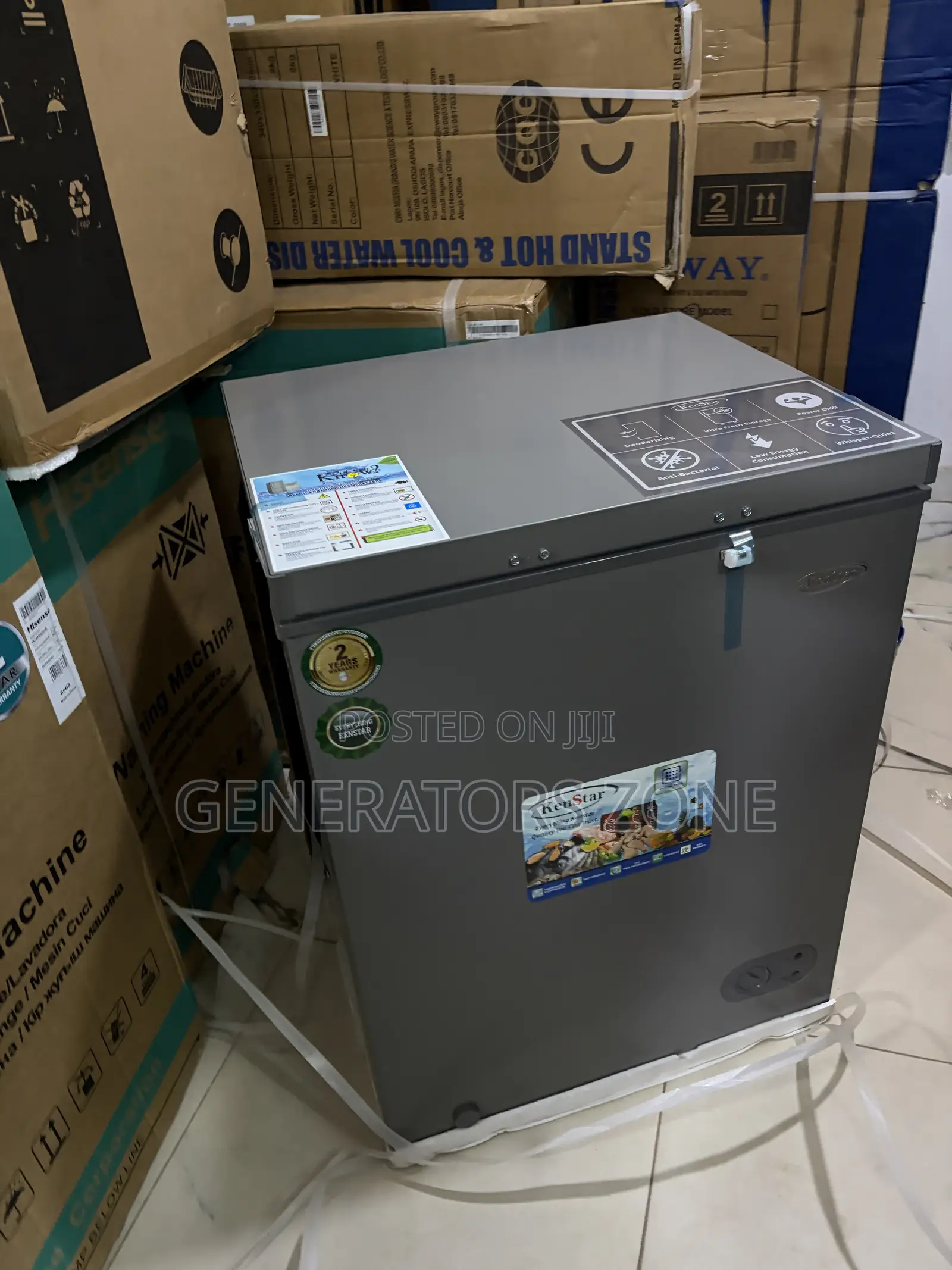 Kenstar KS-210S Energy Efficient Chest Freezer 160l