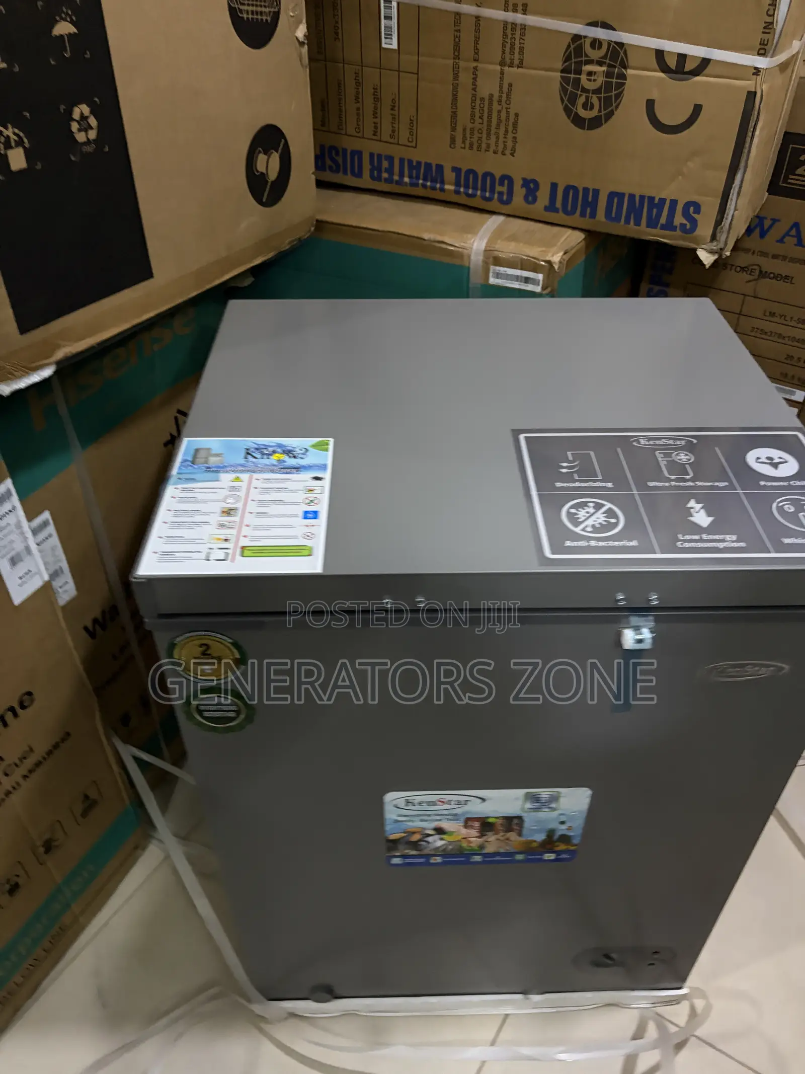 Kenstar 160L Chest Freezer With Adjustable Thermostat