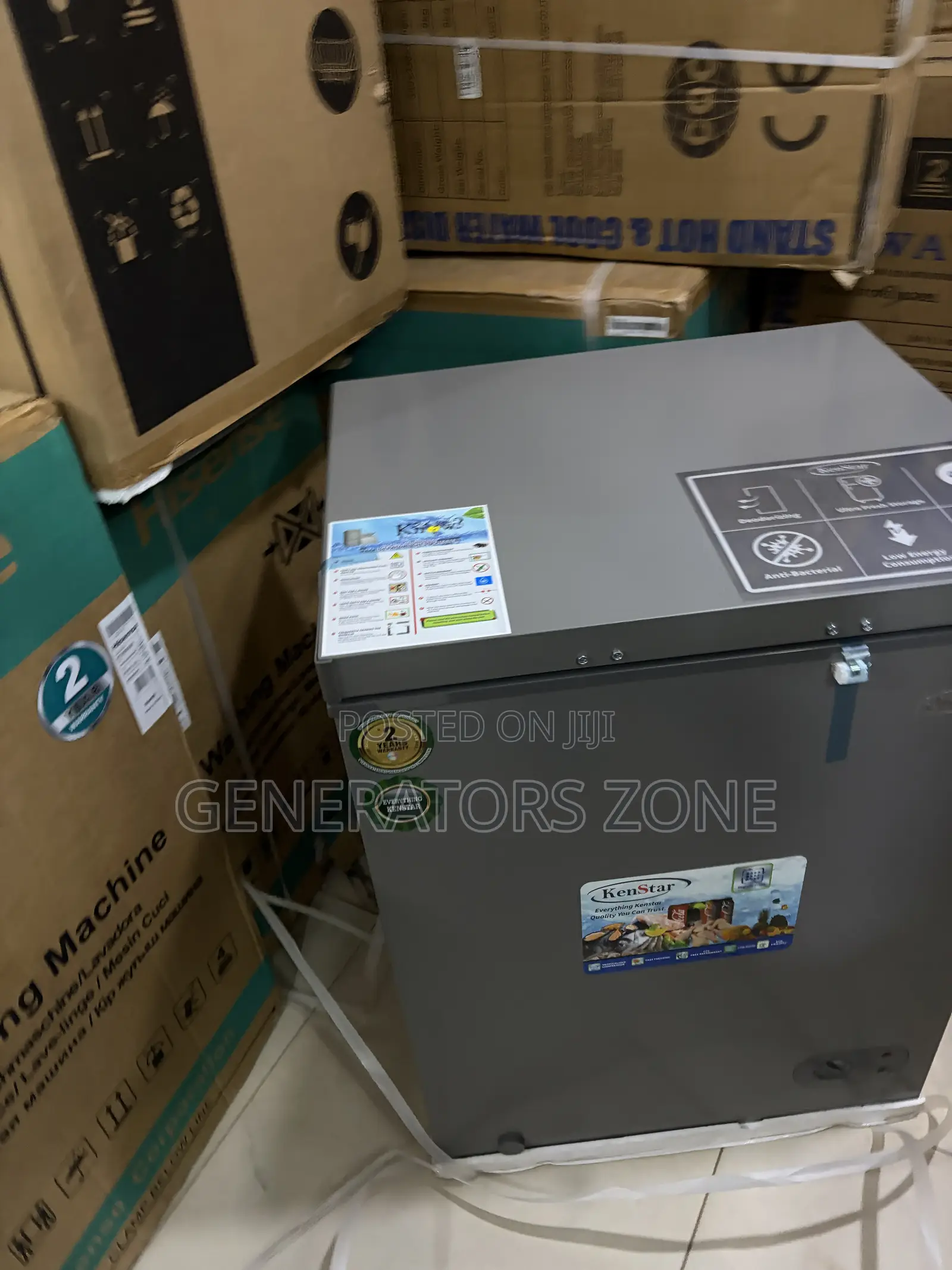 Kenstar 160L Chest Freezer With Adjustable Thermostat