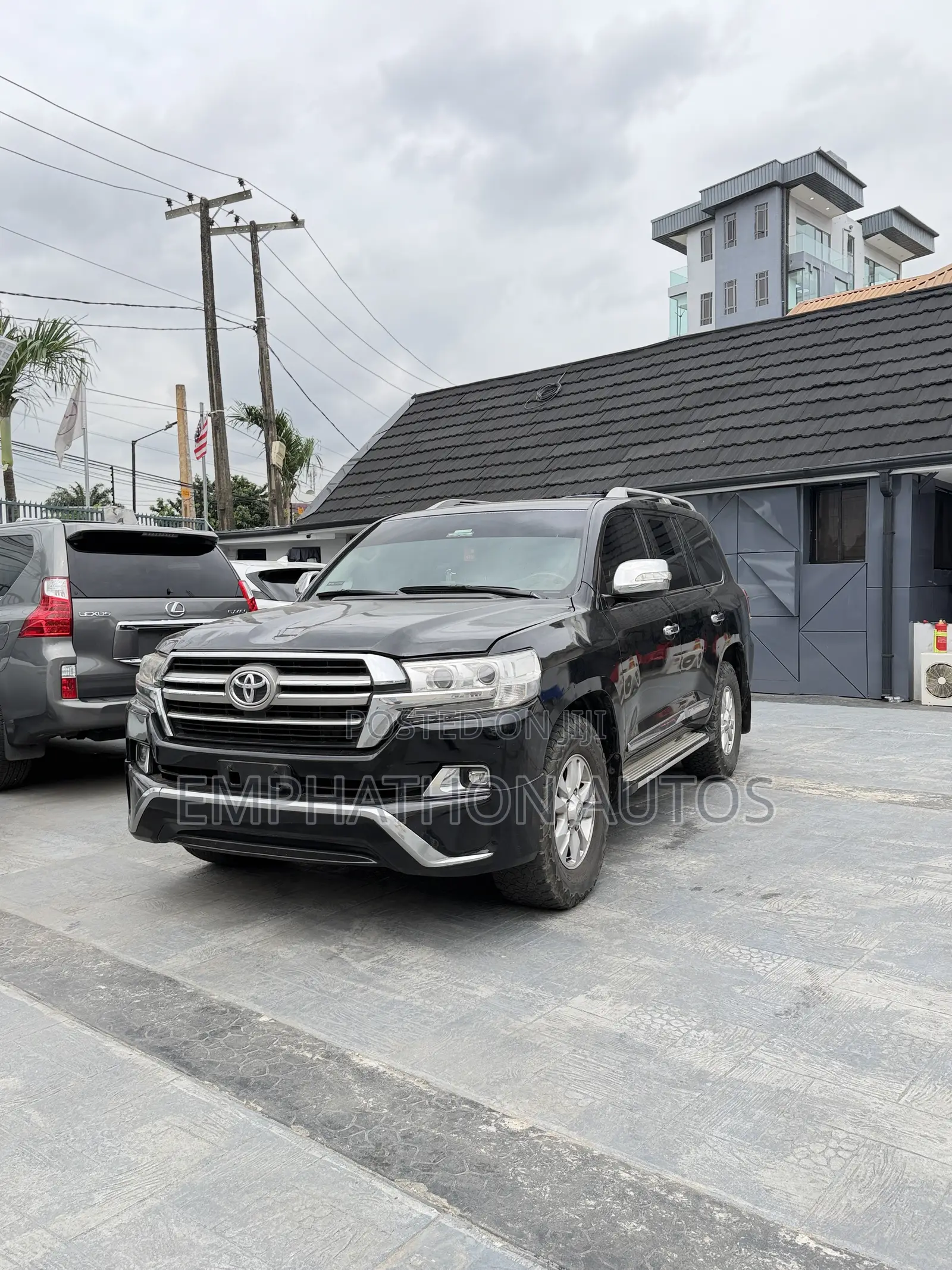 Toyota Land Cruiser 4.5 V8 GXR 2008 Black