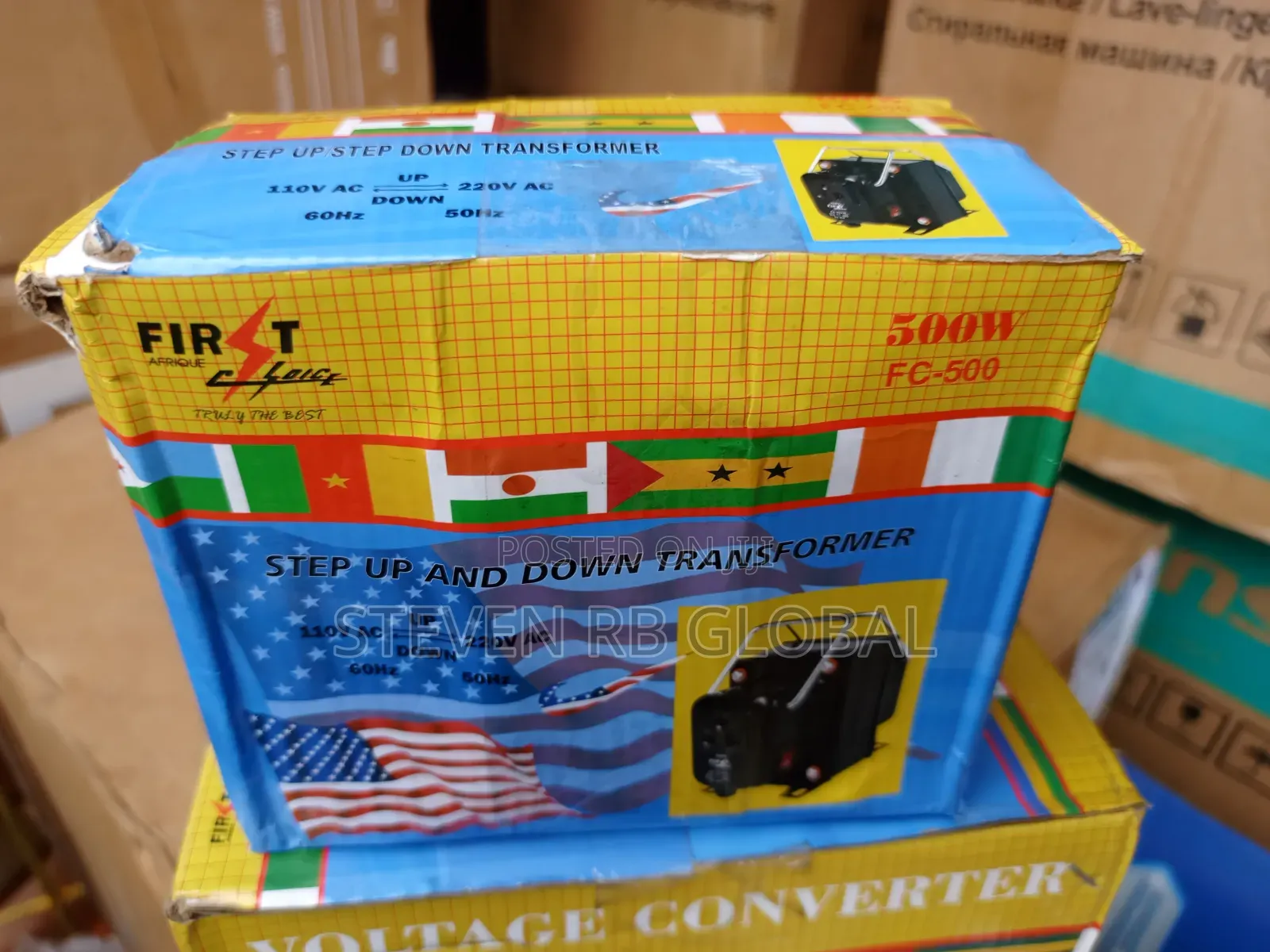 First Afrique 500w Step-Up Step-Down Voltage Converter | Fc-500