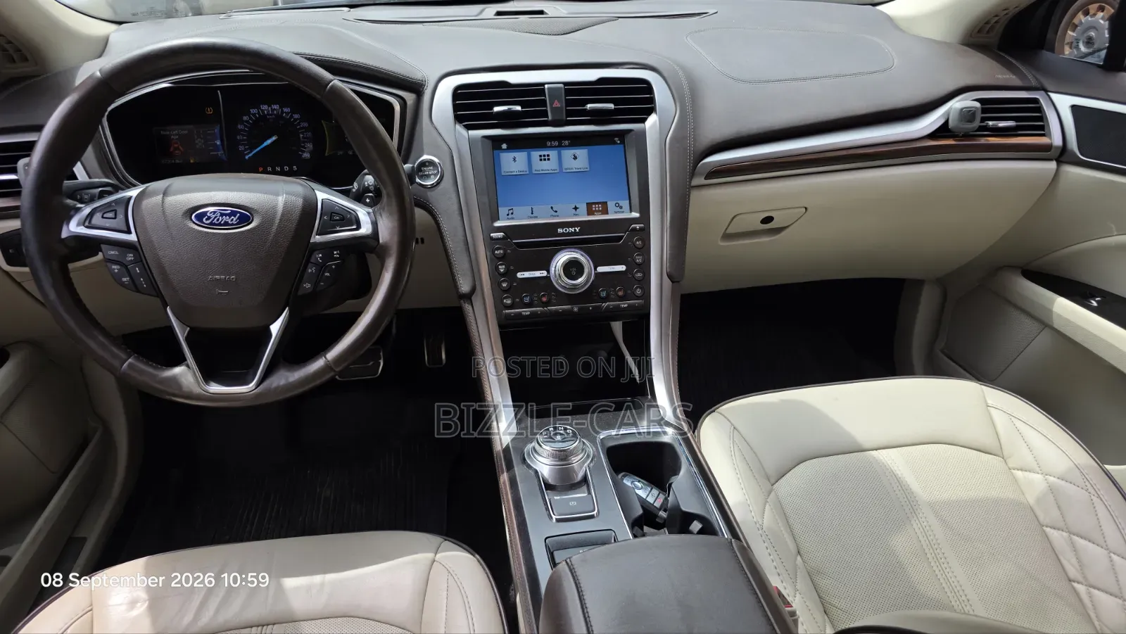 Ford Fusion 2017 Black