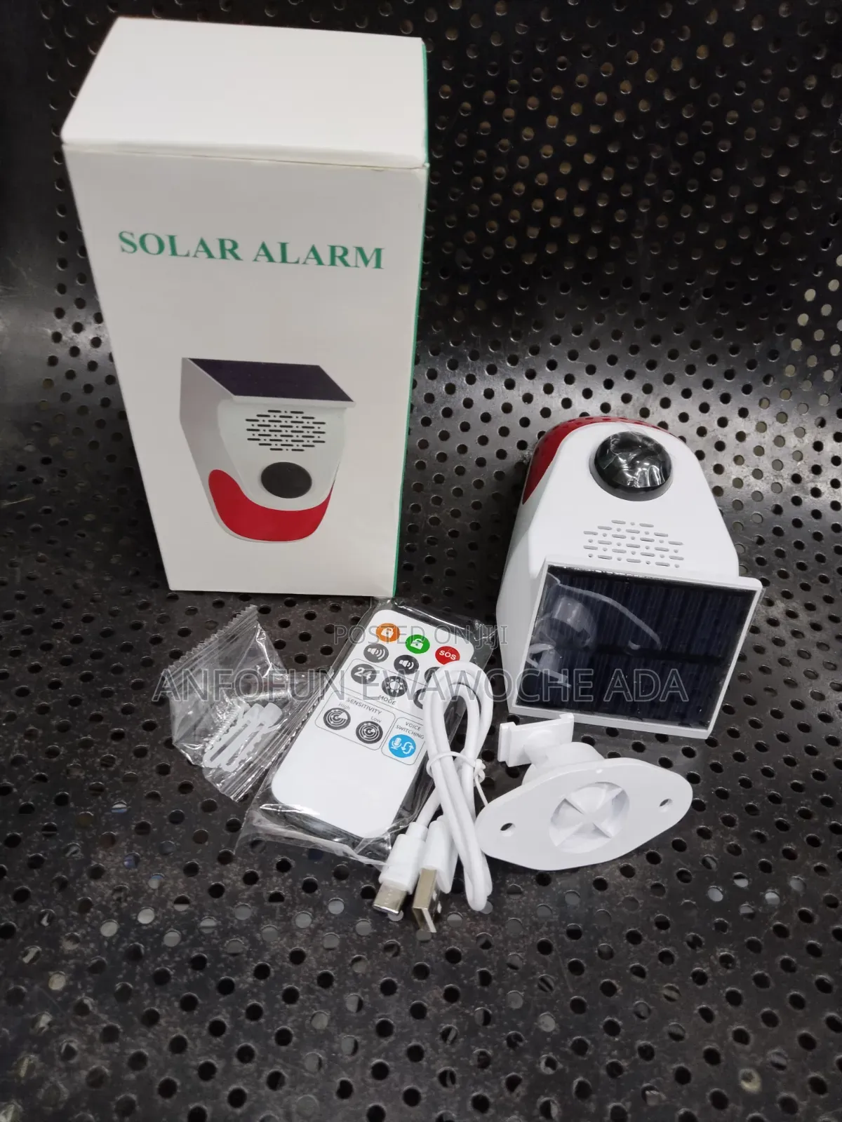 Solar Security Sensor Alarm – Smart Protection for Your Home Propert