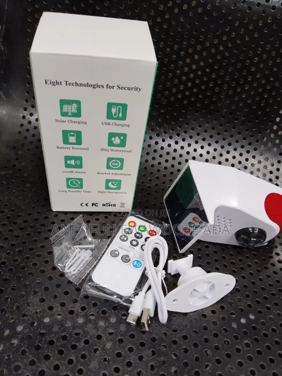 Solar Security Sensor Alarm – Smart Protection for Your Home Propert