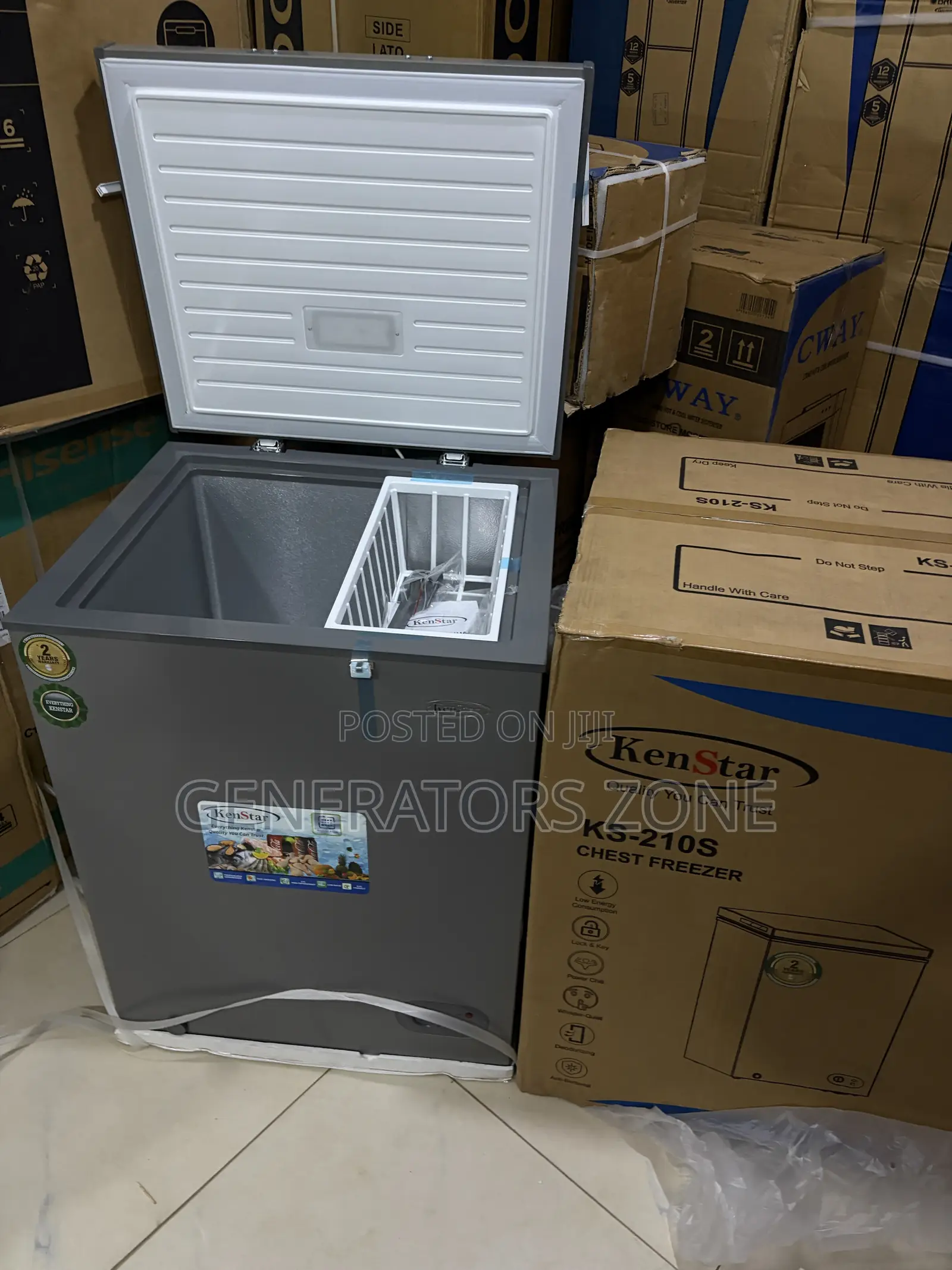Kenstar KS-210S Chest Freezer for Small Business 160l