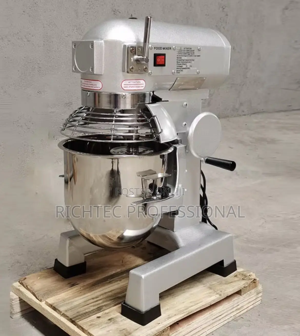 High Quality 10 Litre Commercial Planetary Cake Stand Mixer