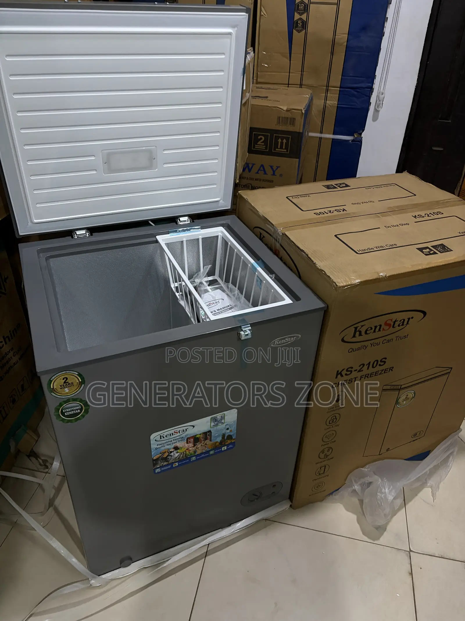 Kenstar 160L Chest Freezer for Meat and Fish