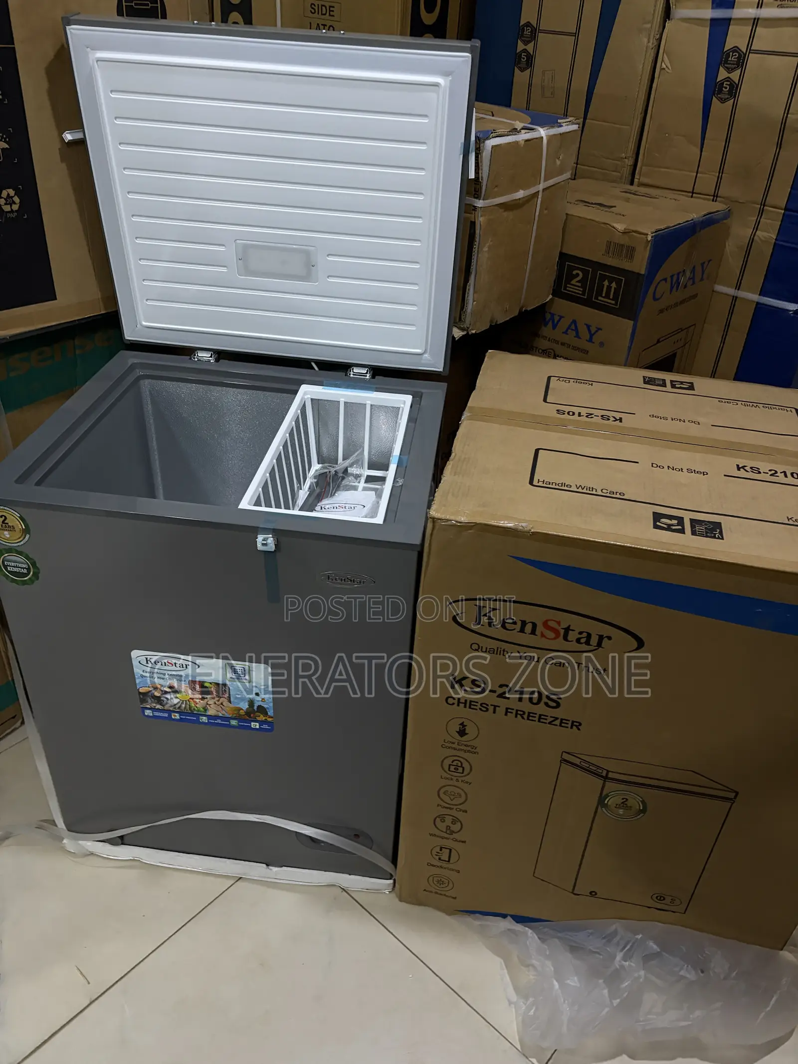 Kenstar 160L Chest Freezer for Meat and Fish