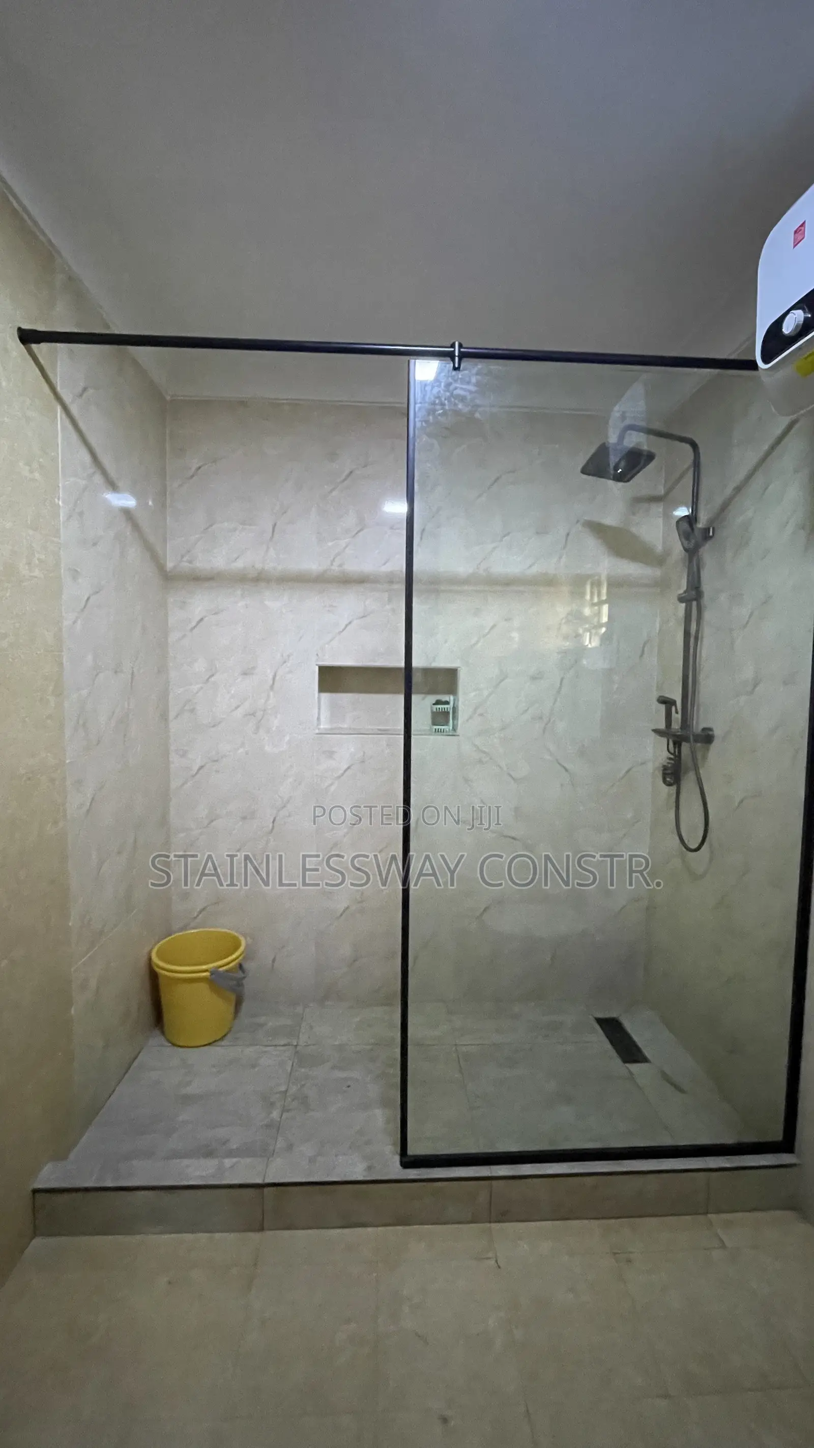 Shower Fixed Glass Bathroom Divider