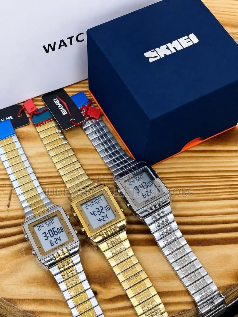 Skmei/Chain/Strap Digital Display Alarm Stop Watch