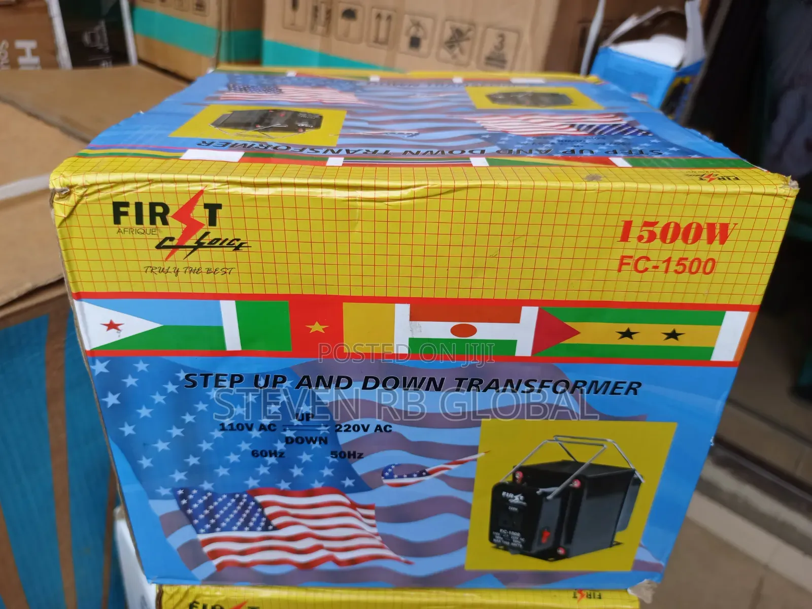 First Afrique 1500w Step-Up Step-Down Voltage Converter | Fc-1500