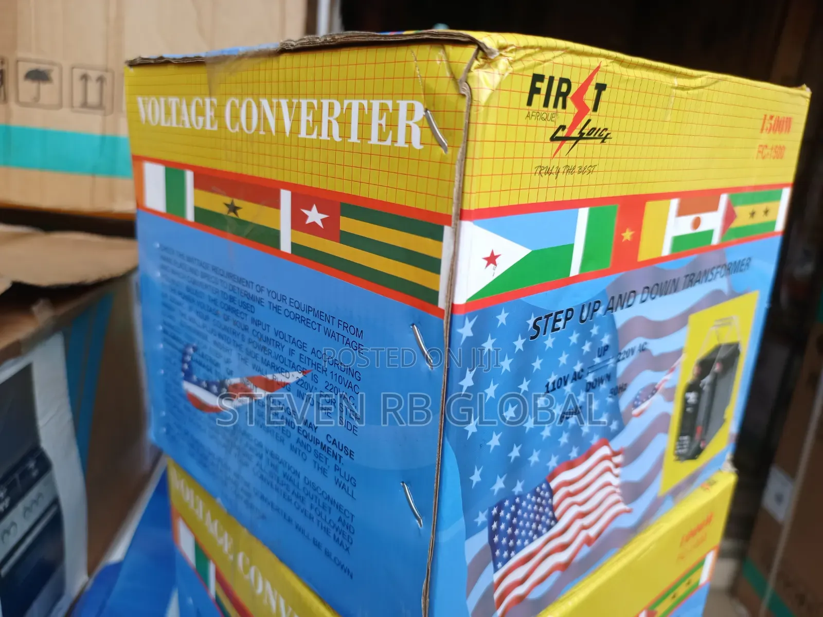 First Afrique 1500w Step-Up Step-Down Voltage Converter | Fc-1500