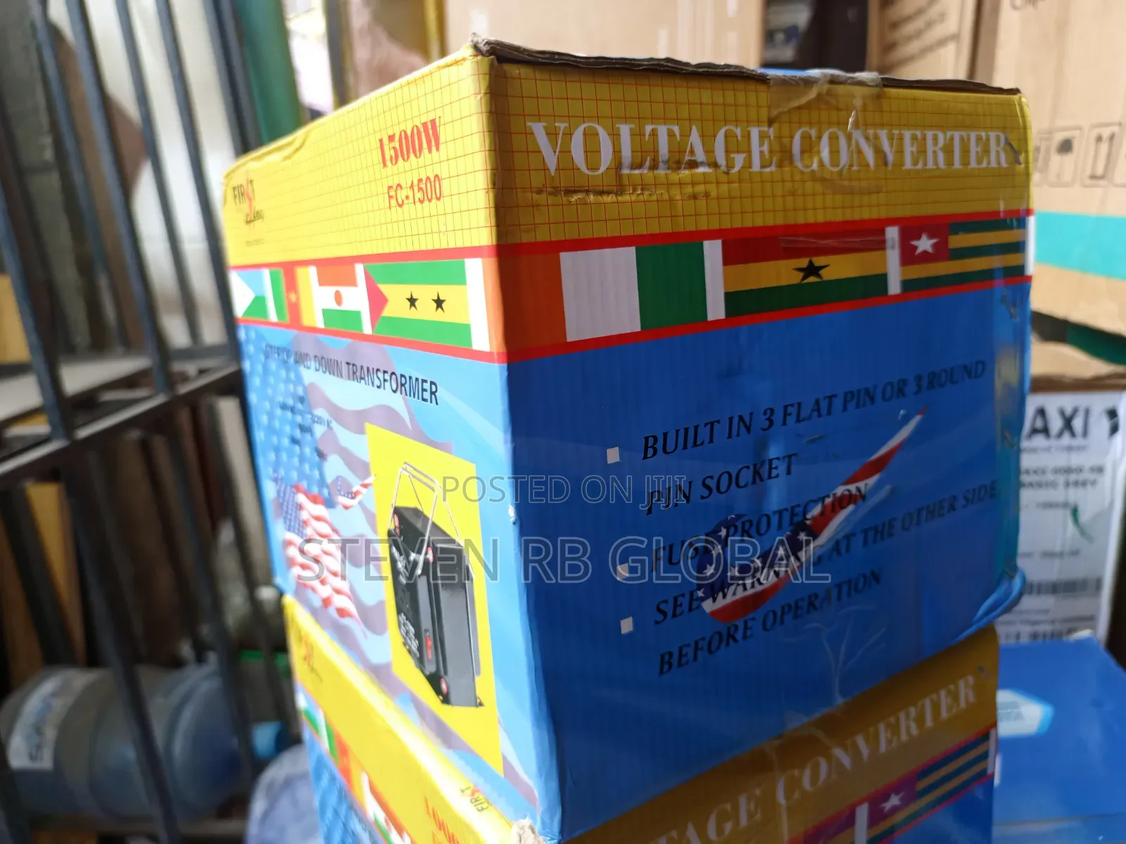 First Afrique 1500w Step-Up Step-Down Voltage Converter | Fc-1500