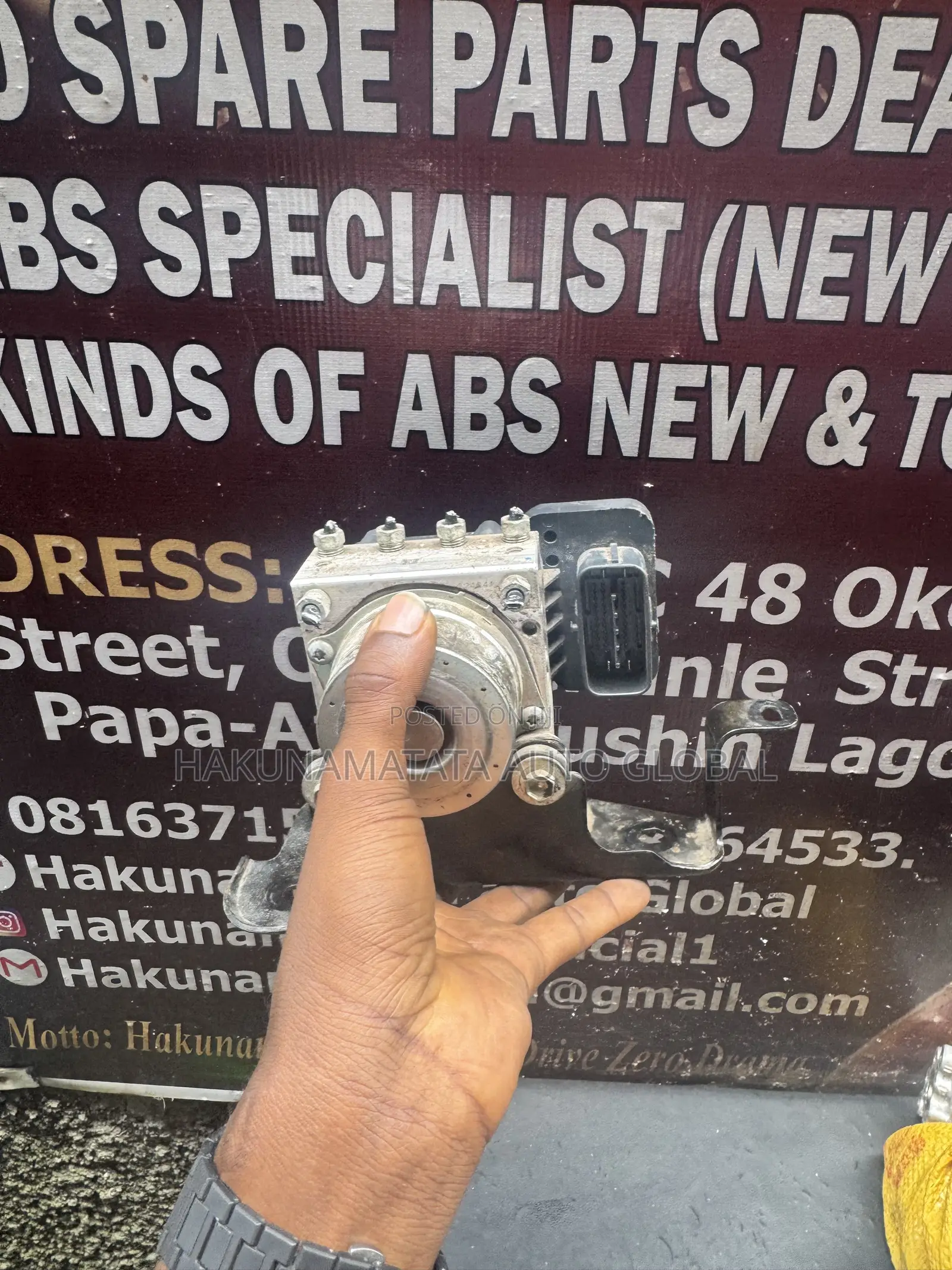 Toyota Hilux Revo 2018 ABS Brake Pump