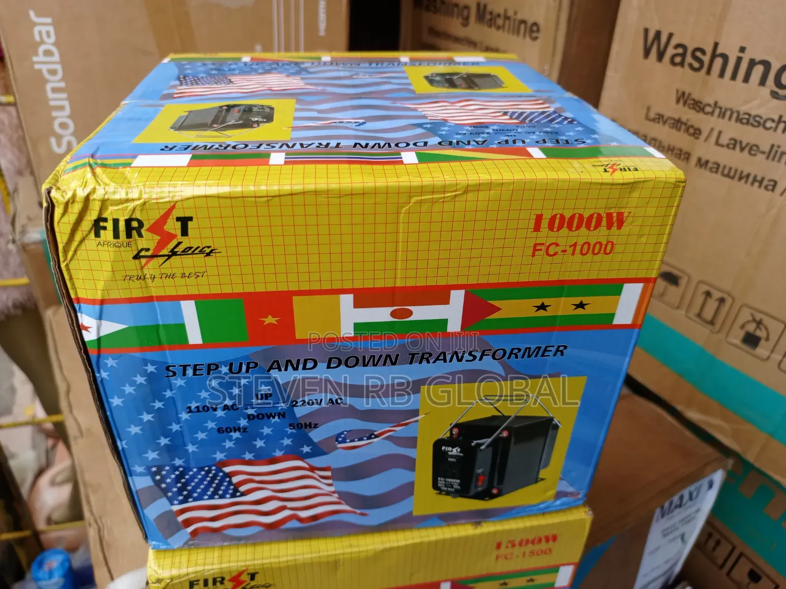 First Afrique 1000w Step-Up Step-Down Voltage Converter | Fc-1000