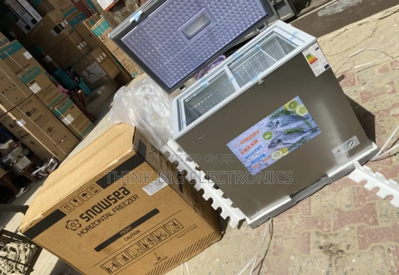 Brand New Snowsea 258L Single Door Chest Freezer With Glass Top