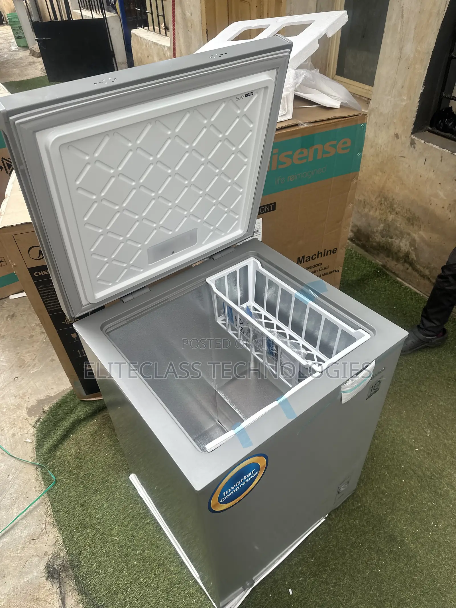 Midea Inverter Freezer MDRC265FZG43D 142L