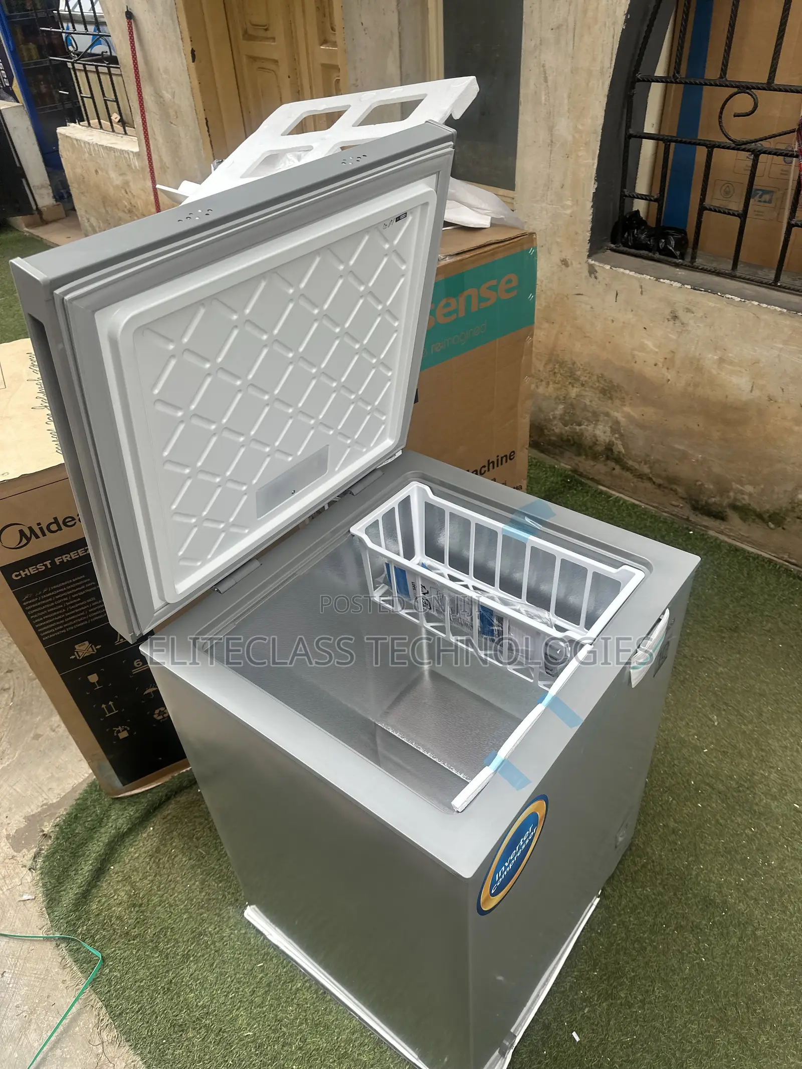 Midea Inverter Freezer MDRC265FZG43D 142L
