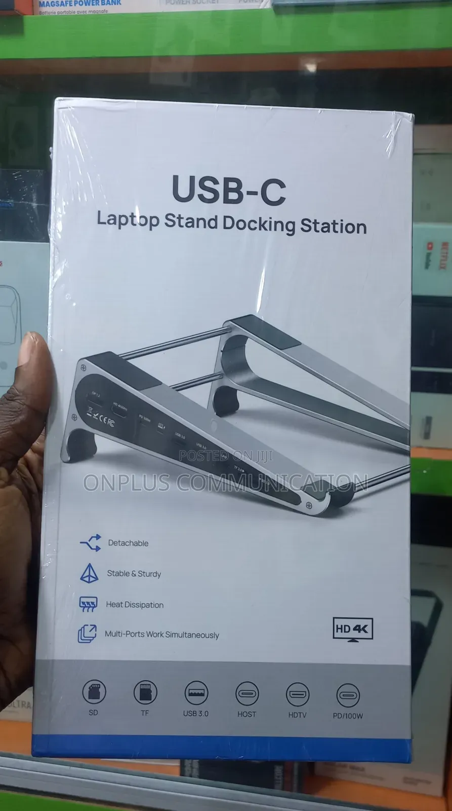 Laptop Stand Docking Station Type C