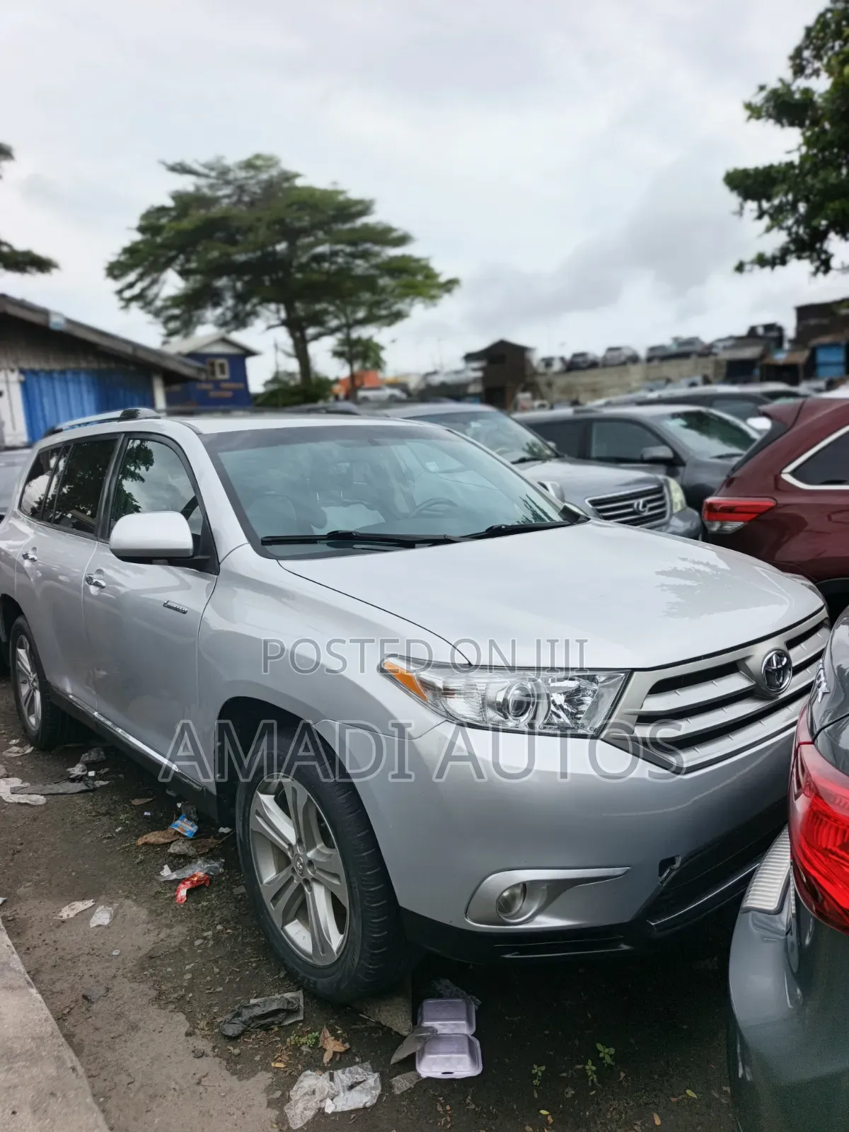 Toyota Highlander Limited 3.5l 4WD 2013 Silver