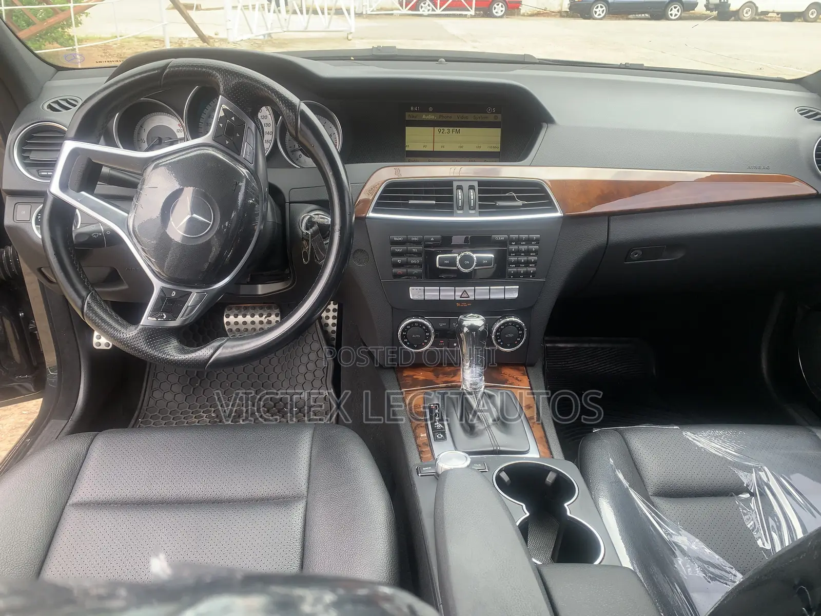 Mercedes-Benz C300 Sport 4Matic Sedan AWD (3.0L 6cyl 7A) 2012 Gray