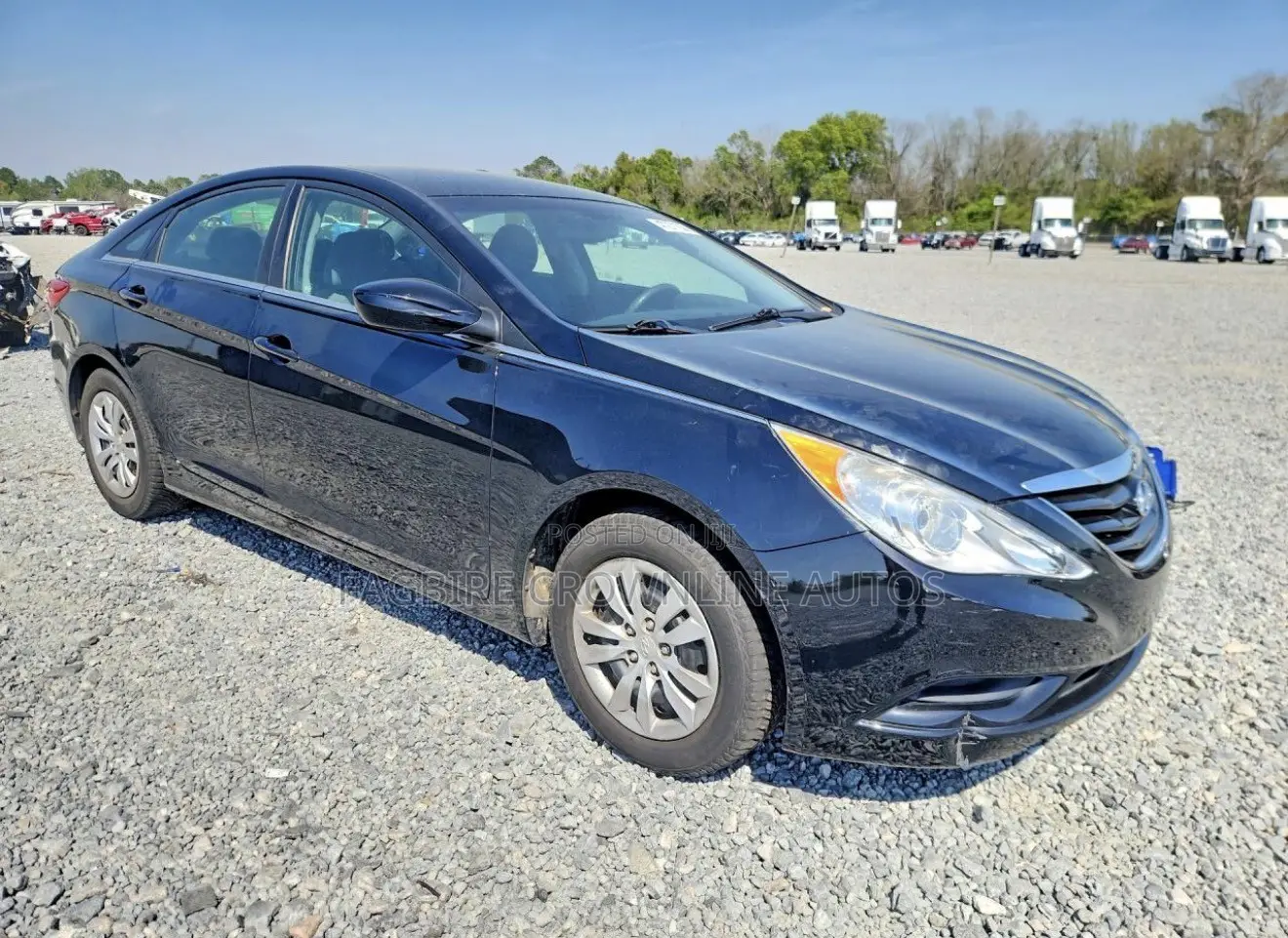 Hyundai Sonata GLS Sedan FWD (2.4L 4cyl 6A) 2013 Black