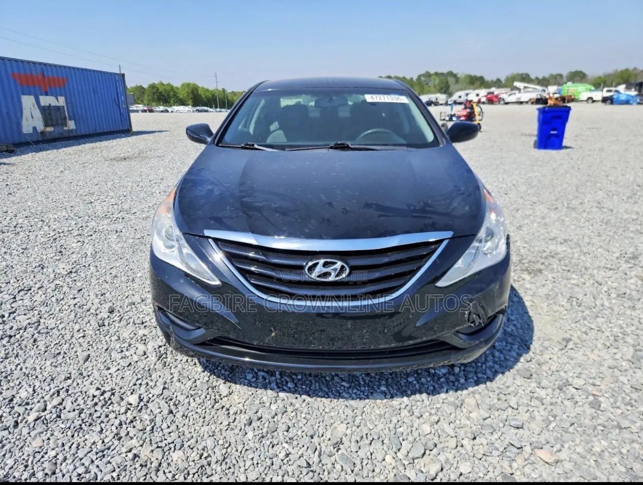Hyundai Sonata GLS Sedan FWD (2.4L 4cyl 6A) 2013 Black