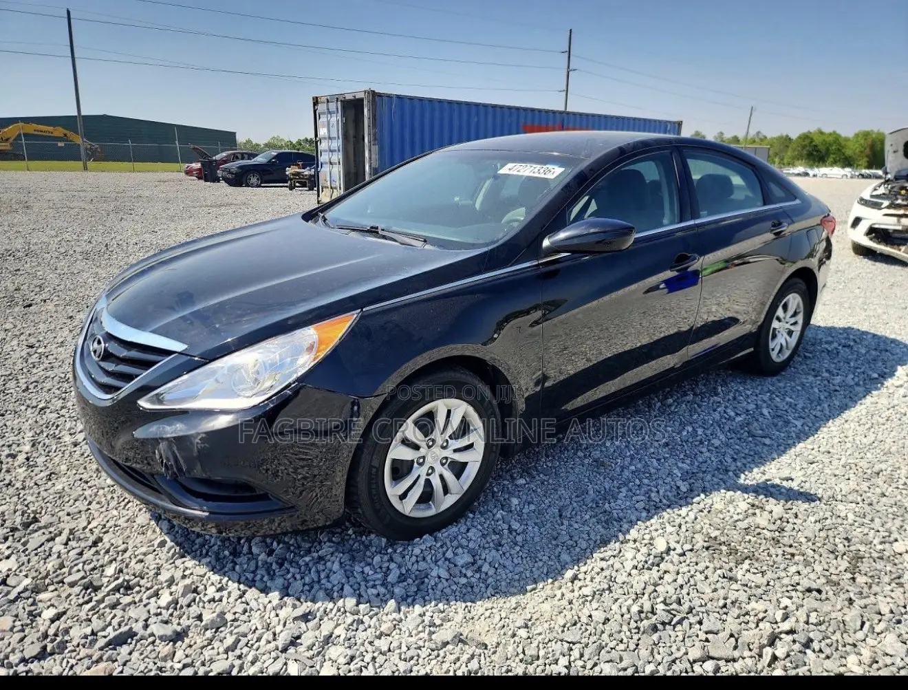 Hyundai Sonata GLS Sedan FWD (2.4L 4cyl 6A) 2013 Black