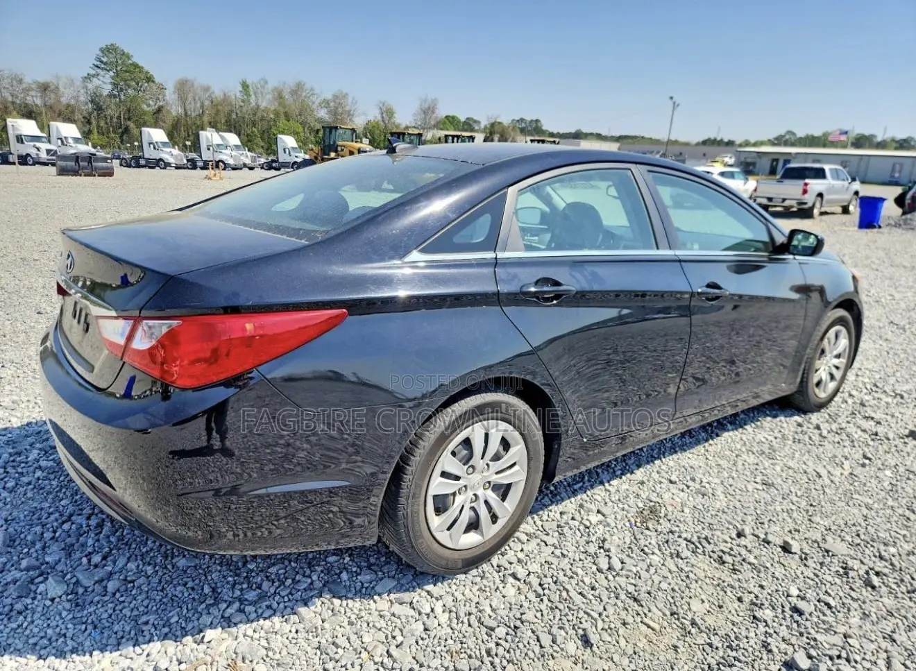 Hyundai Sonata GLS Sedan FWD (2.4L 4cyl 6A) 2013 Black