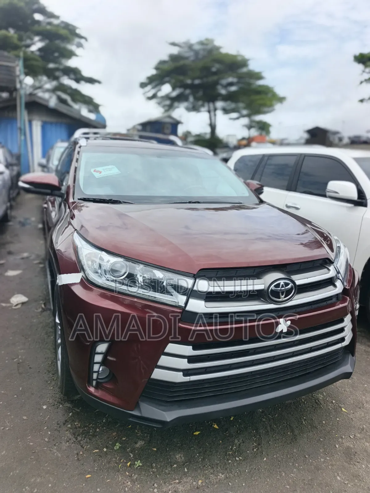 Toyota Highlander Limited 4dr SUV AWD (3.5L 6cyl 6A) 2015 Burgundy