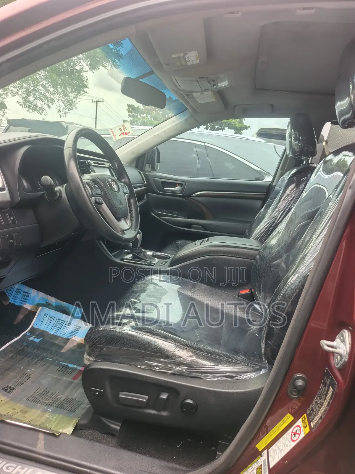 Toyota Highlander Limited 4dr SUV AWD (3.5L 6cyl 6A) 2015 Burgundy