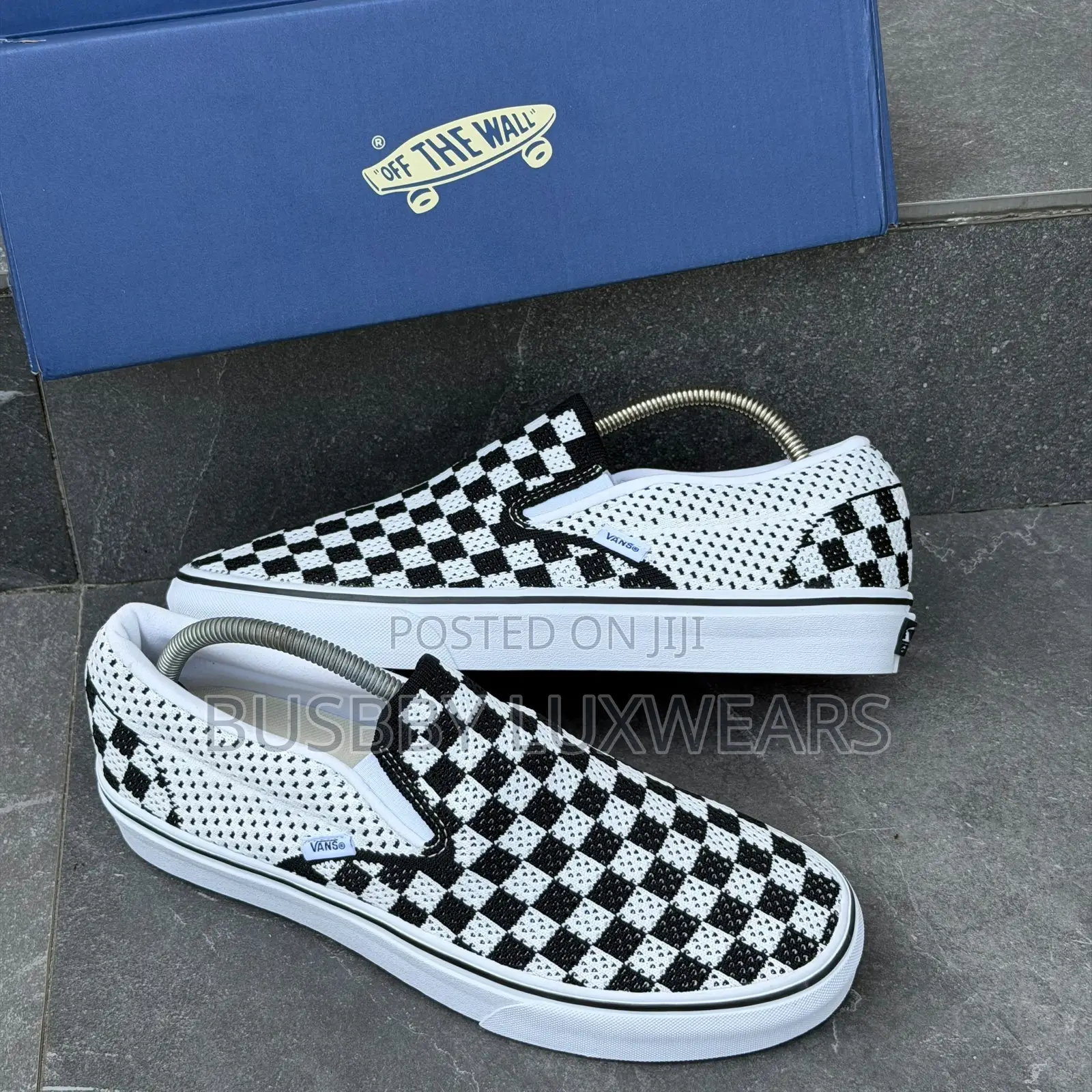 Vans Classic Slip-on 98 Engineered Knit Checkerboard