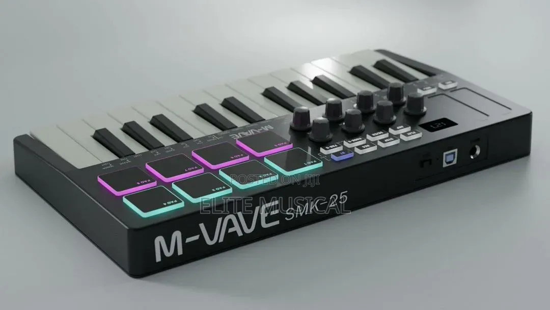 M-Vave SMK-25-25 Key USB Midi Keyboard Controller