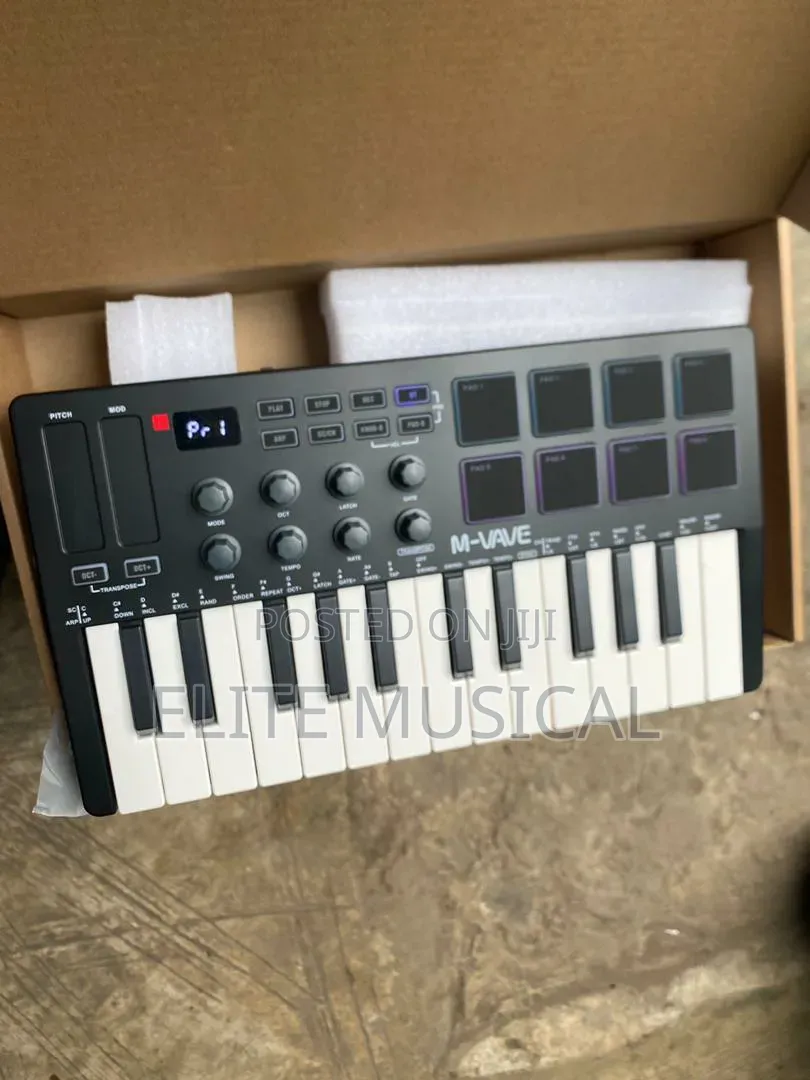M-Vave SMK-25-25 Key USB Midi Keyboard Controller