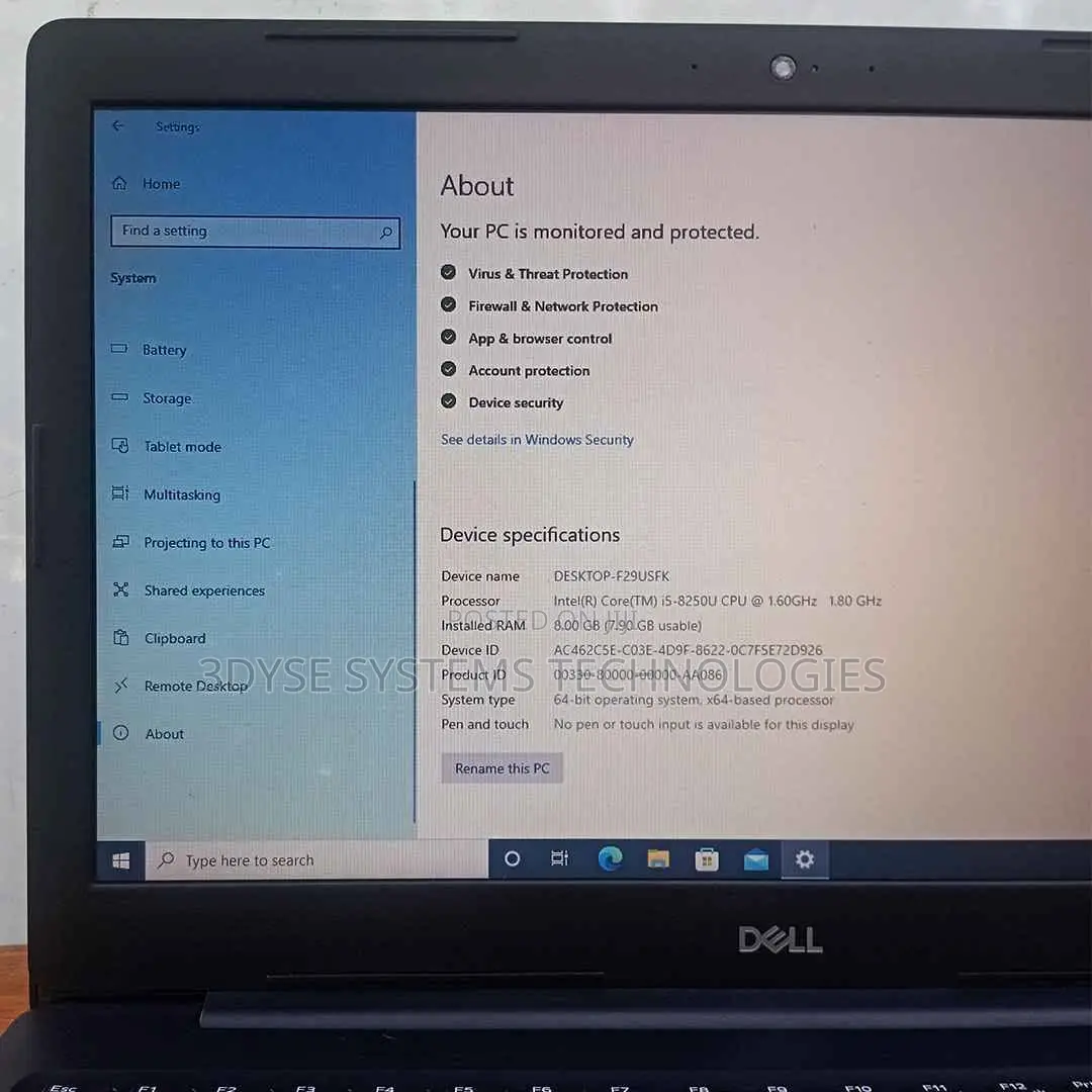 Laptop Dell Latitude 3590 8GB Intel Core i5 SSD 128GB