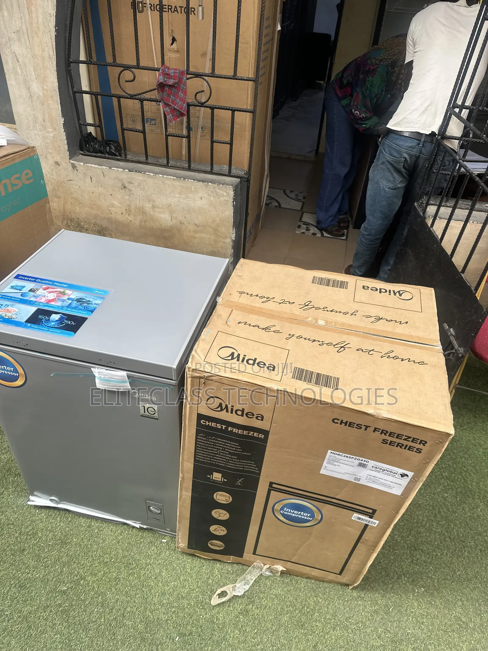 Midea 142L Horizontal Freezer With Inverter