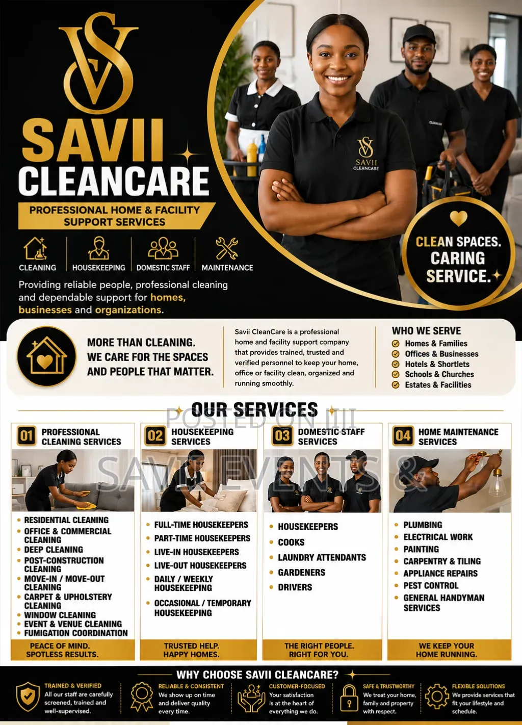 Professional Cleaning Home Maintenance Services