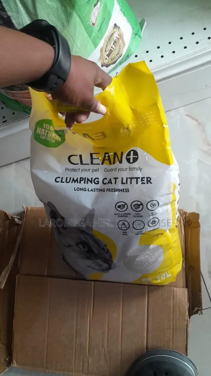 CLEAN+ Clumping Cat Litter (5kg and 10kg)