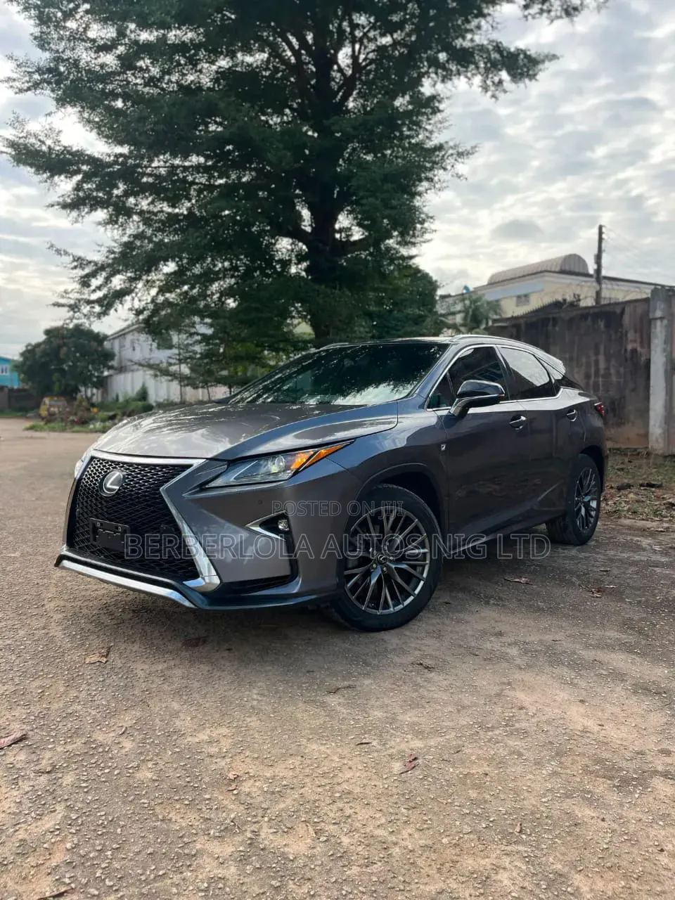 Lexus RX 350 F Sport AWD 2016 Gray