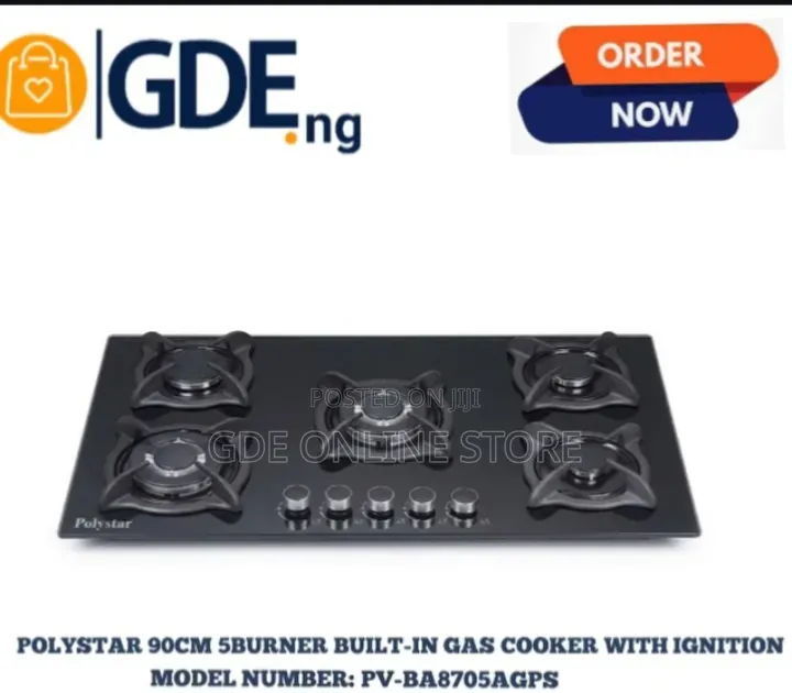 Polystar 90cm Built in Gas Cooker PV-BA870AGPS