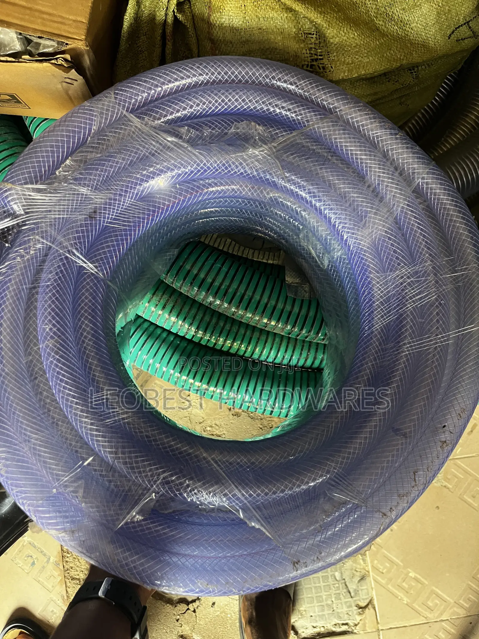 1" White Hose
