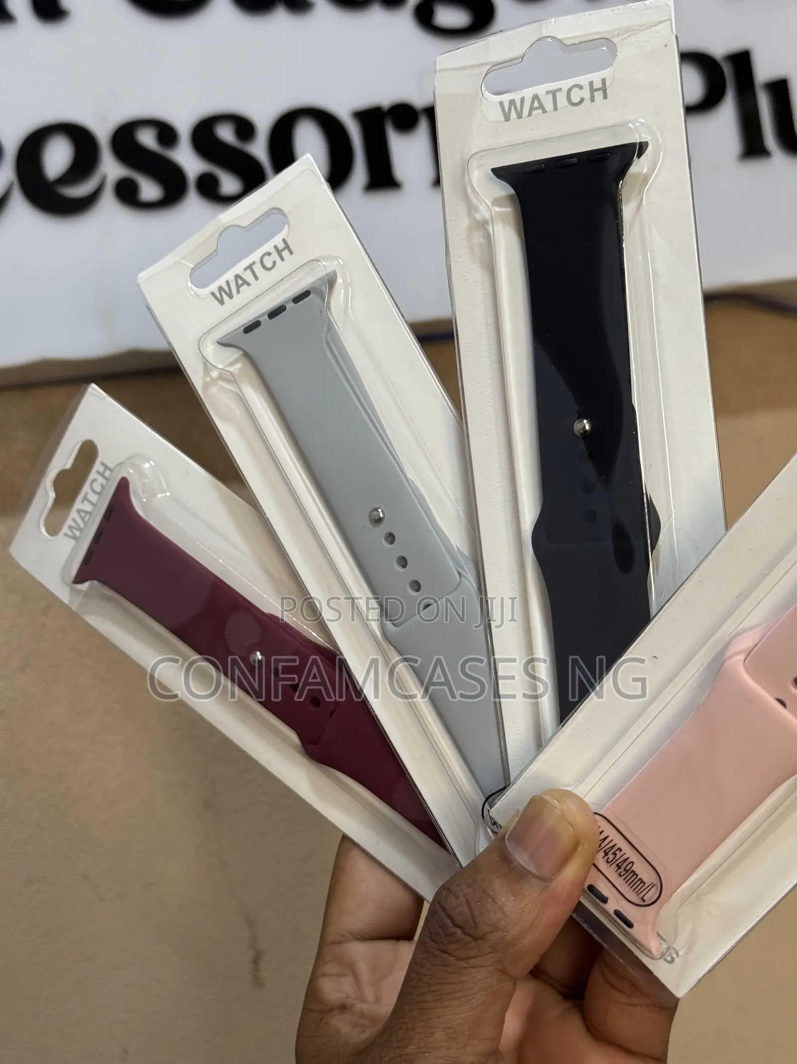 Apple Watch Iwatch Rubber Straps for 42mm - 49mm