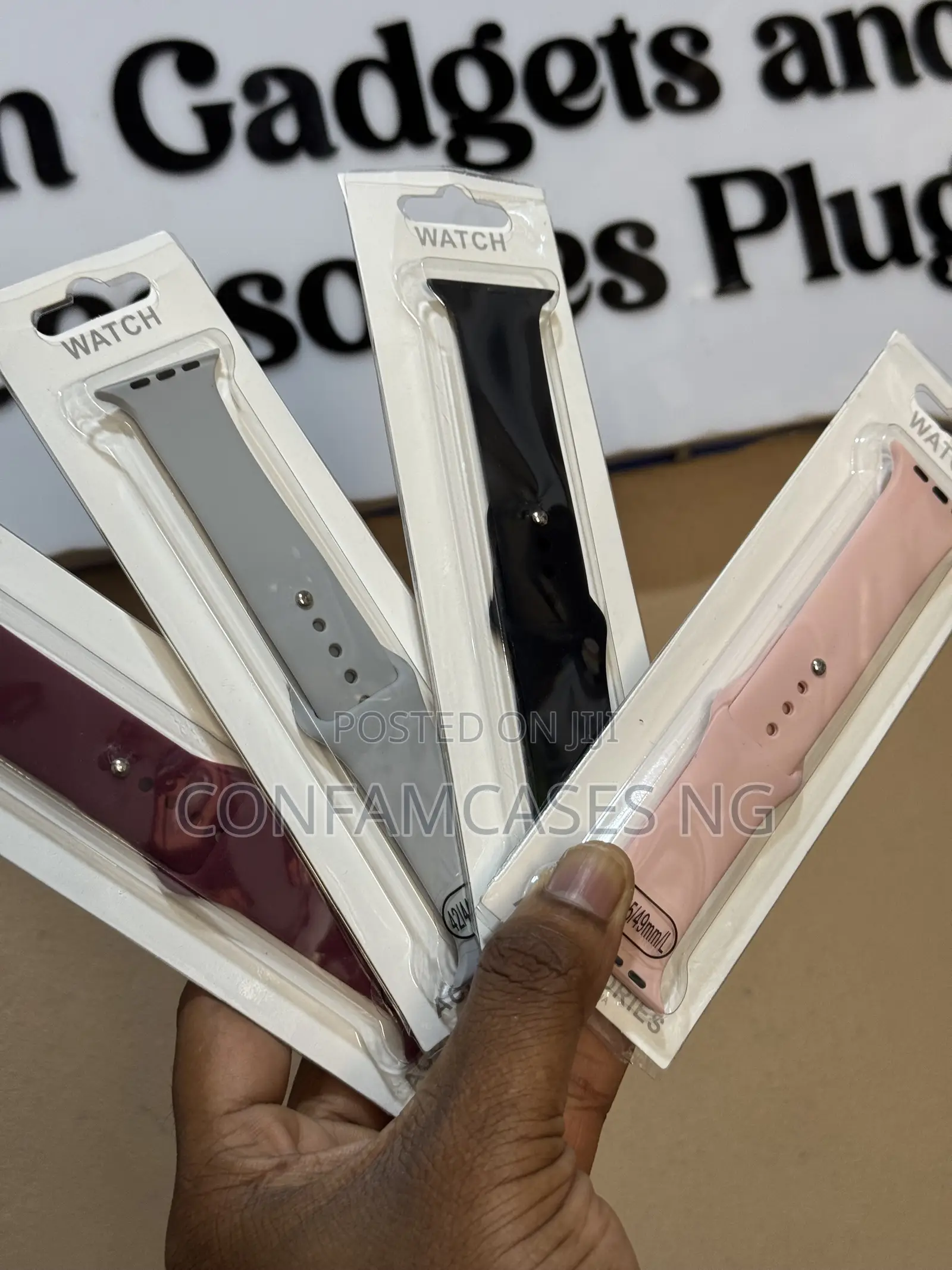 Apple Watch Iwatch Rubber Straps for 42mm - 49mm