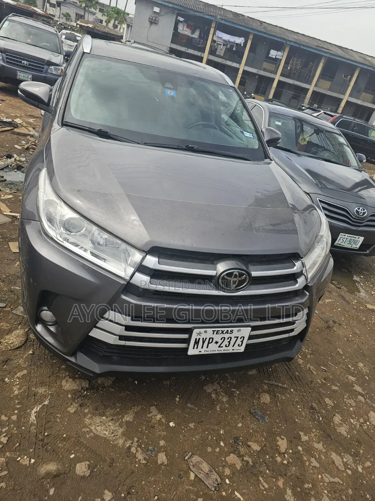 Toyota Highlander 2017 Gray