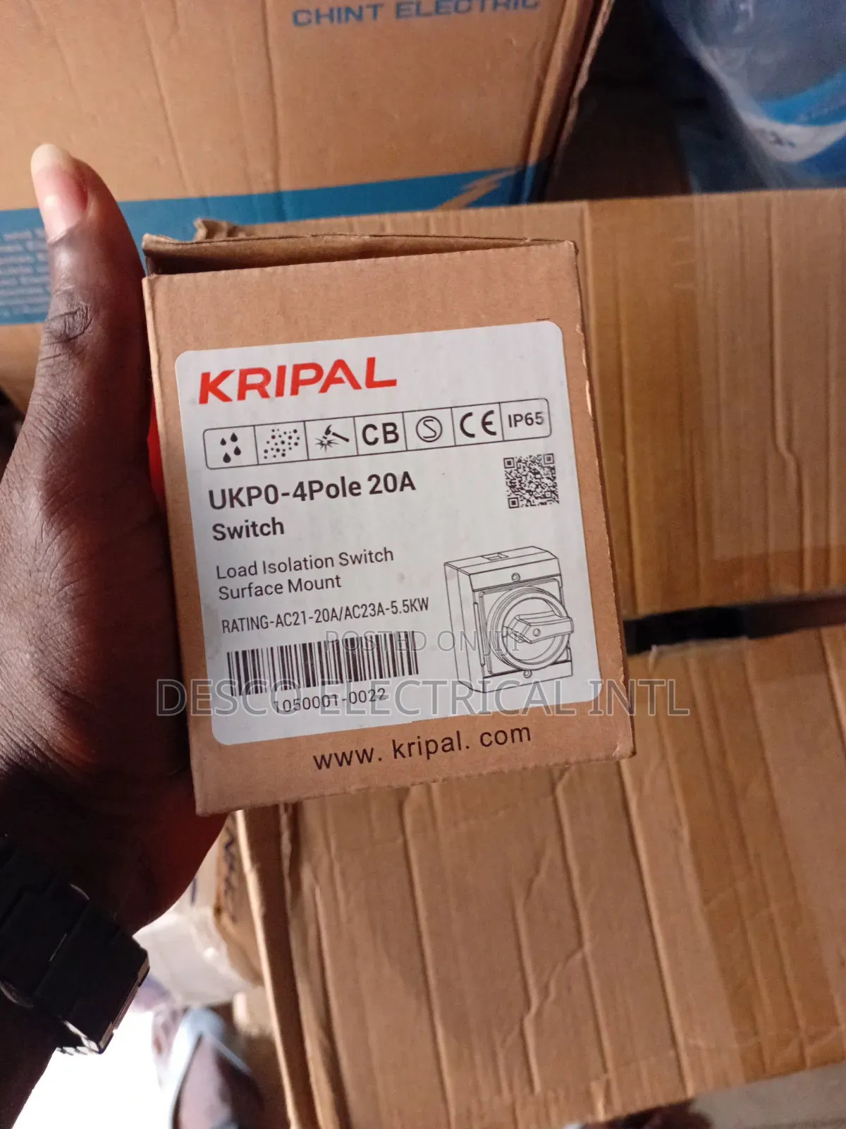 Isolator Switch 32amps 4pole