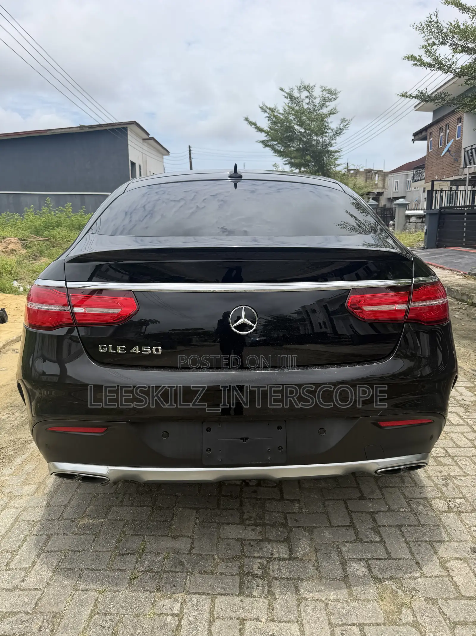 Mercedes-Benz GLE-Class 2016 Black